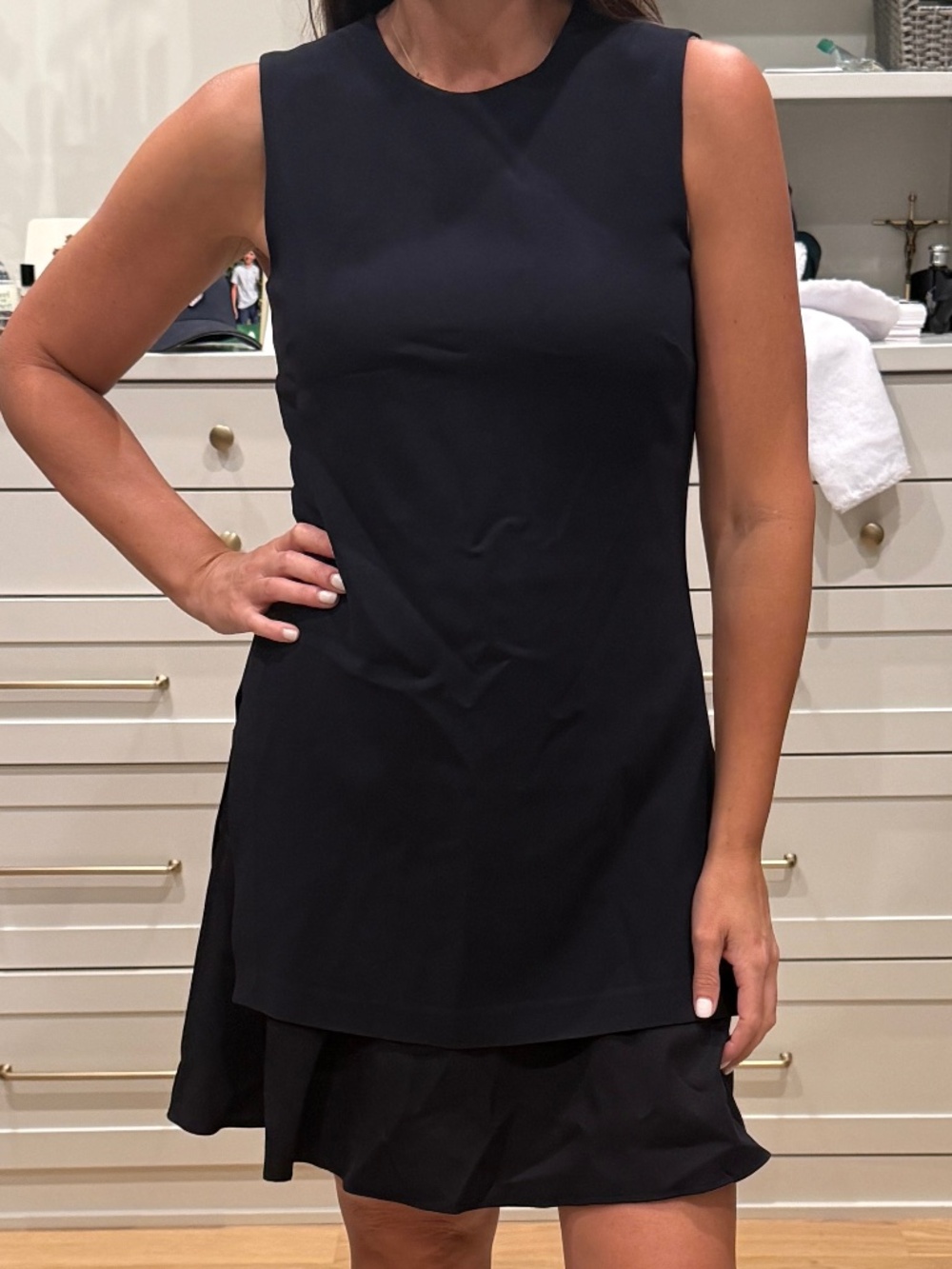 Theory Work dress navy blue